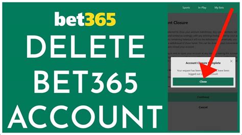 deactivate bet365 account